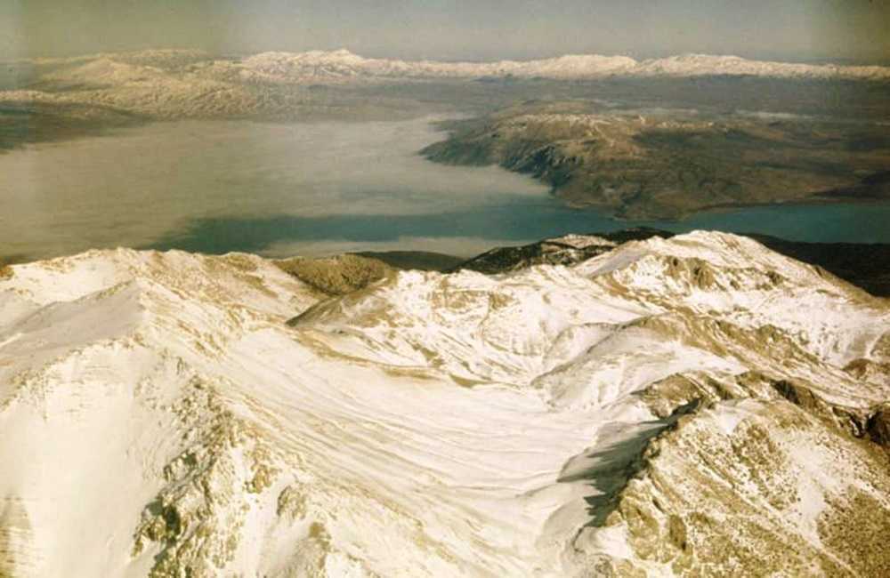 Eğirdir Gölü ve Davraz Dağı, 1957
